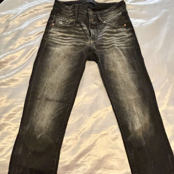 Skinny Stretch Jean Buckle Black - Picture 2 of 3